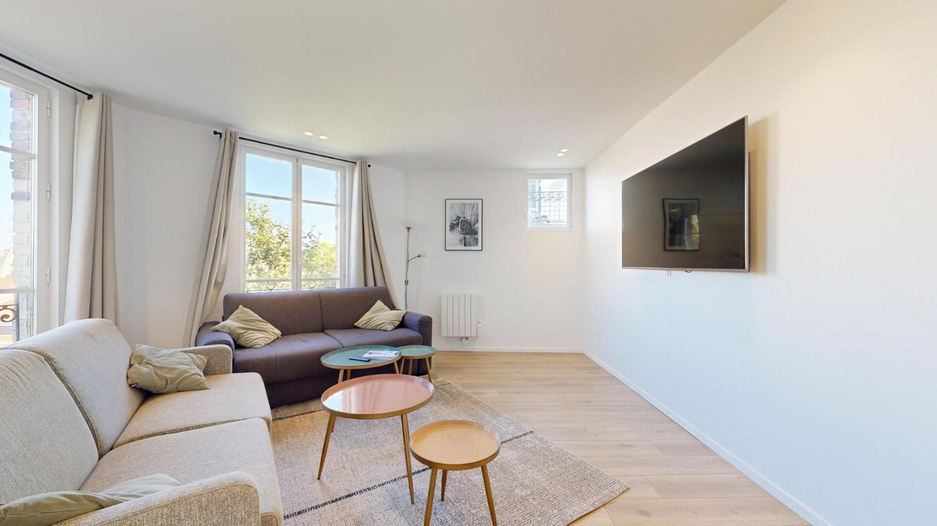 157 Suite Sacha - Superbe Duplex A Paris Eksteriør billede
